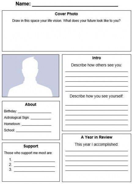 Form asking for personal information from a client